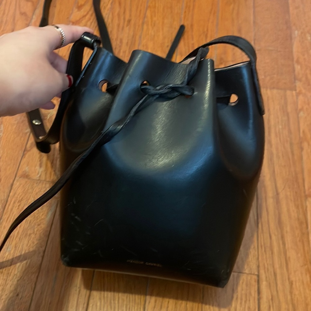 Mansur Gaveriel mini mini bucket bag